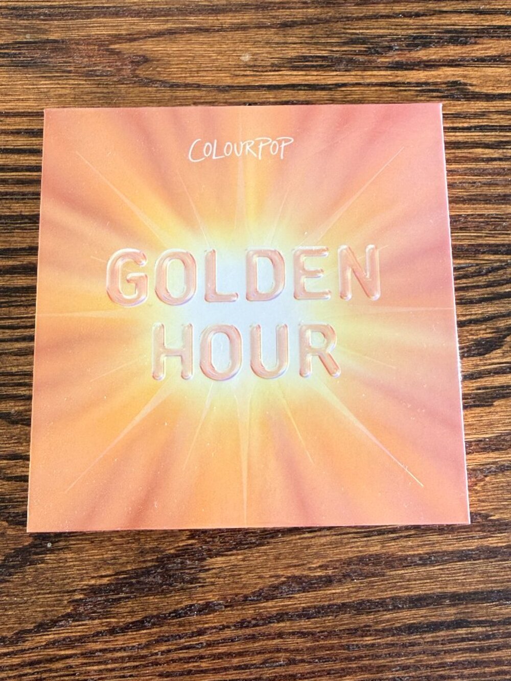 Colourpop Golden Hour Eyeshadow Palette